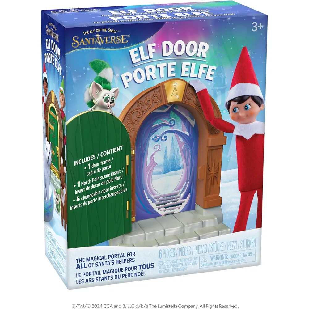 The Elf on the Shelf kit puerta mágica 4 diseños