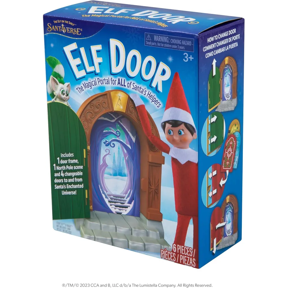The Elf on the Shelf kit puerta mágica 4 diseños