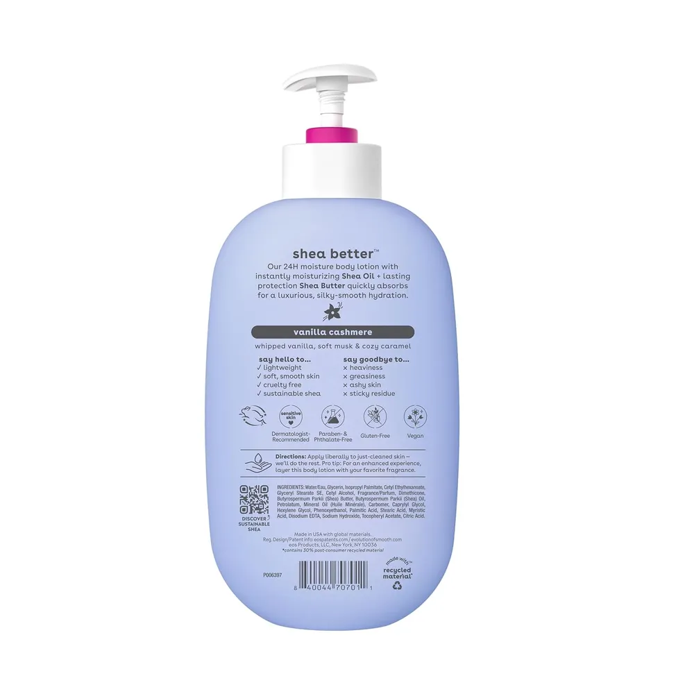 EOS LOCIÓN CORPORAL SHEA BETTER | 16 OZ / 473 ML
