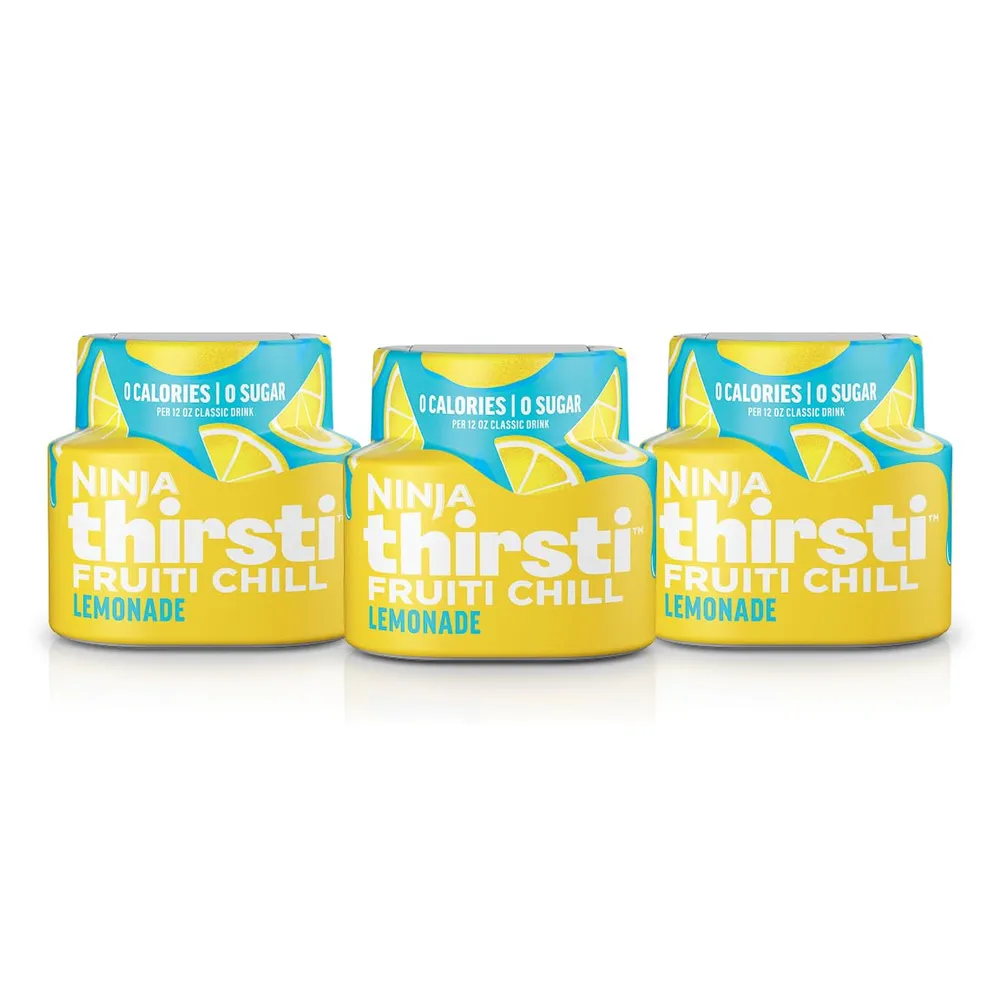 NINJA THIRSTI GOTAS FRUITI CHILL LIMONADA 17 BEBIDAS 355 ML |PACK X3