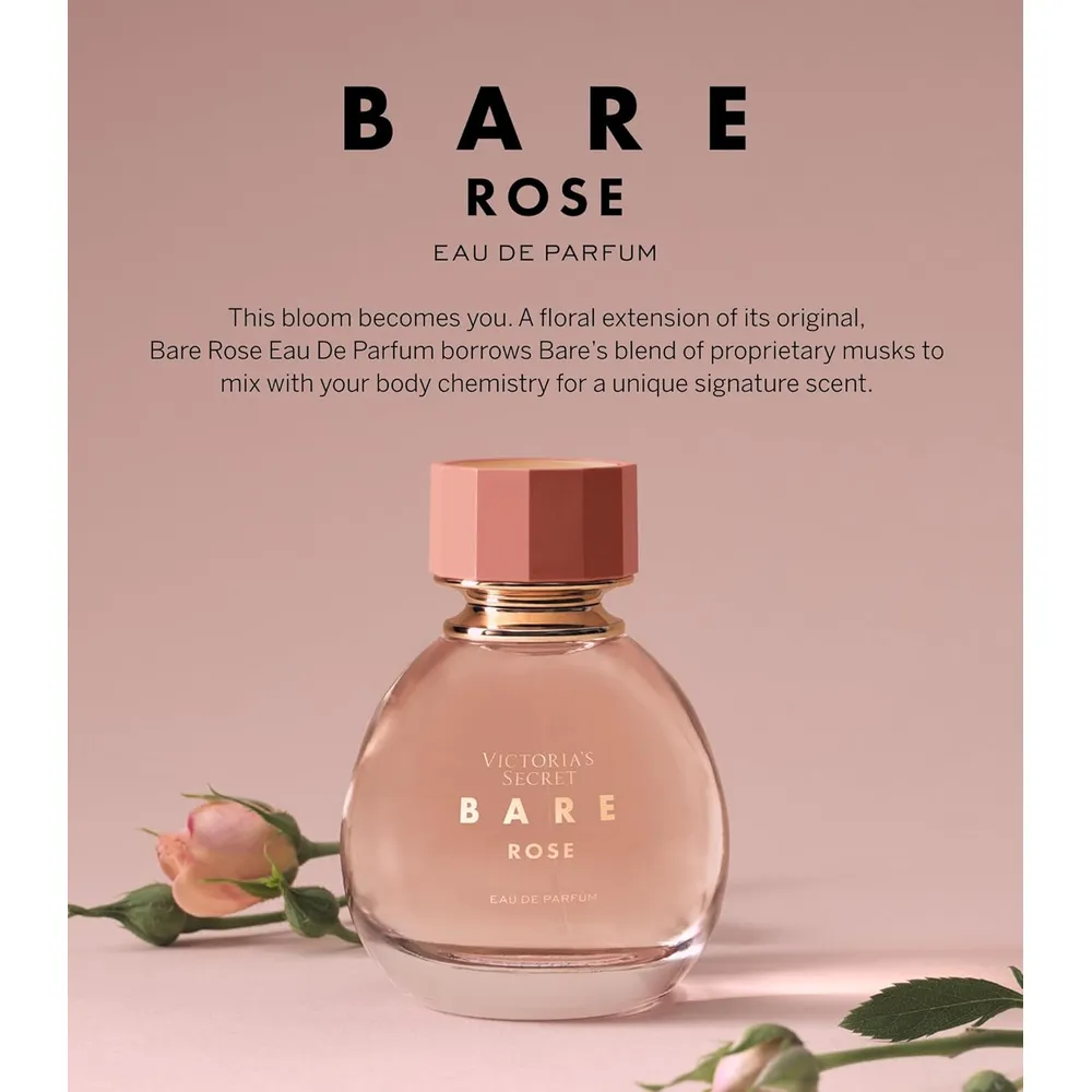 PERFUME BARE ROSE VICTORIA SECRET MUJER 1.7 OZ / 50 ML