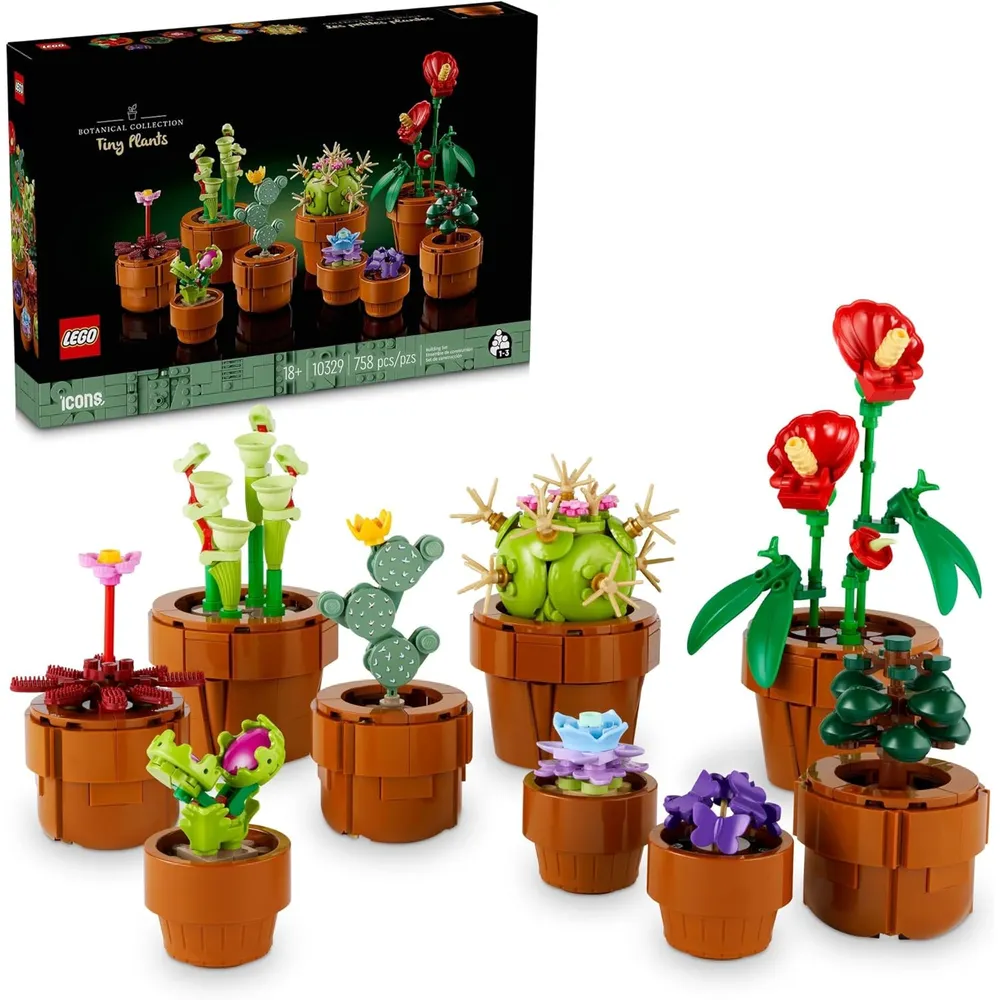 LEGO BOTANICALS PEQUEÑAS PLANTAS ARTIFICIALES
