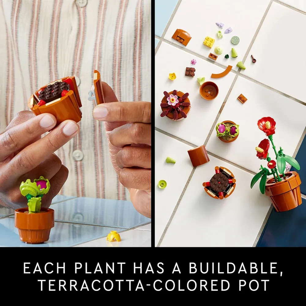 LEGO BOTANICALS PEQUEÑAS PLANTAS ARTIFICIALES