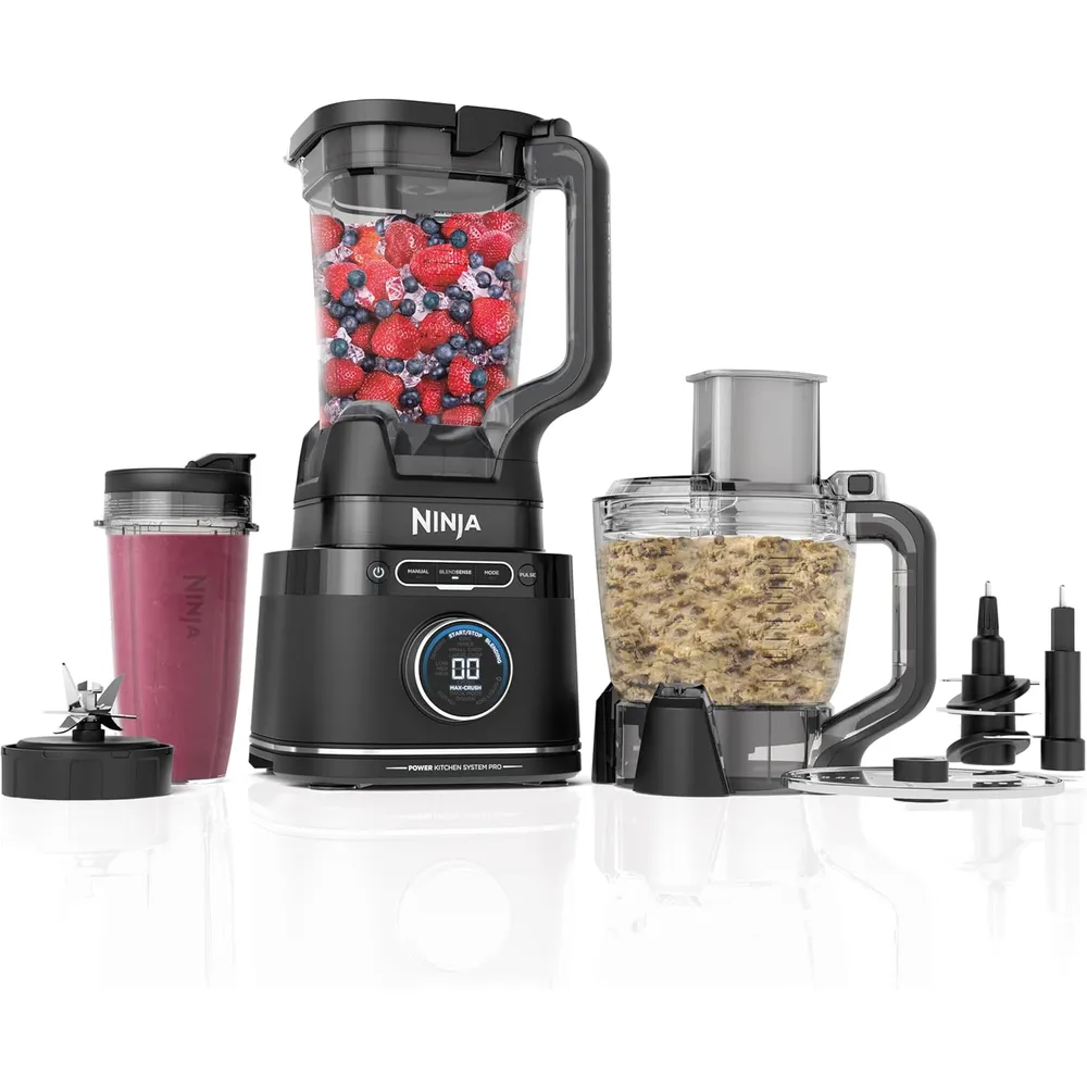 NINJA LICUADORA Y PROCESADOR BLENDSENSE TB401 1800 W 72 OZ / 2.13 L | NEGRO