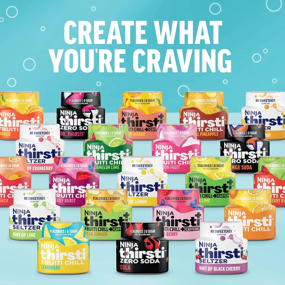 NINJA THIRSTI GOTAS FRUITI CHILL BERRY BURST 17 BEBIDAS 355 ML |PACK X3