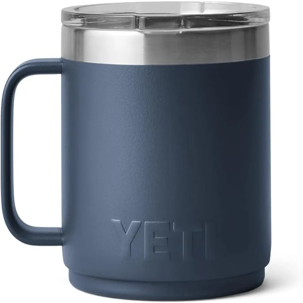 YETI Rambler Taza Apilable con Tapa Magslider de 14 oz | Azul Marino