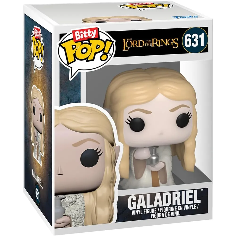 Funko Pop | Pack de 4 Bitty de El Señor de los Anillos (Galadriel, Legolas, Gimli y figura sorpresa)