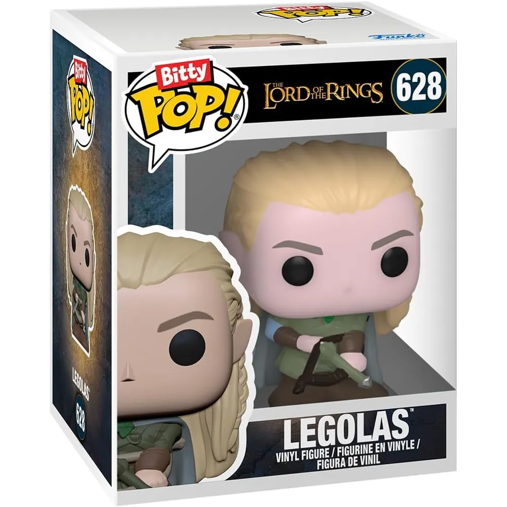 Funko Pop | Pack de 4 Bitty de El Señor de los Anillos (Galadriel, Legolas, Gimli y figura sorpresa)
