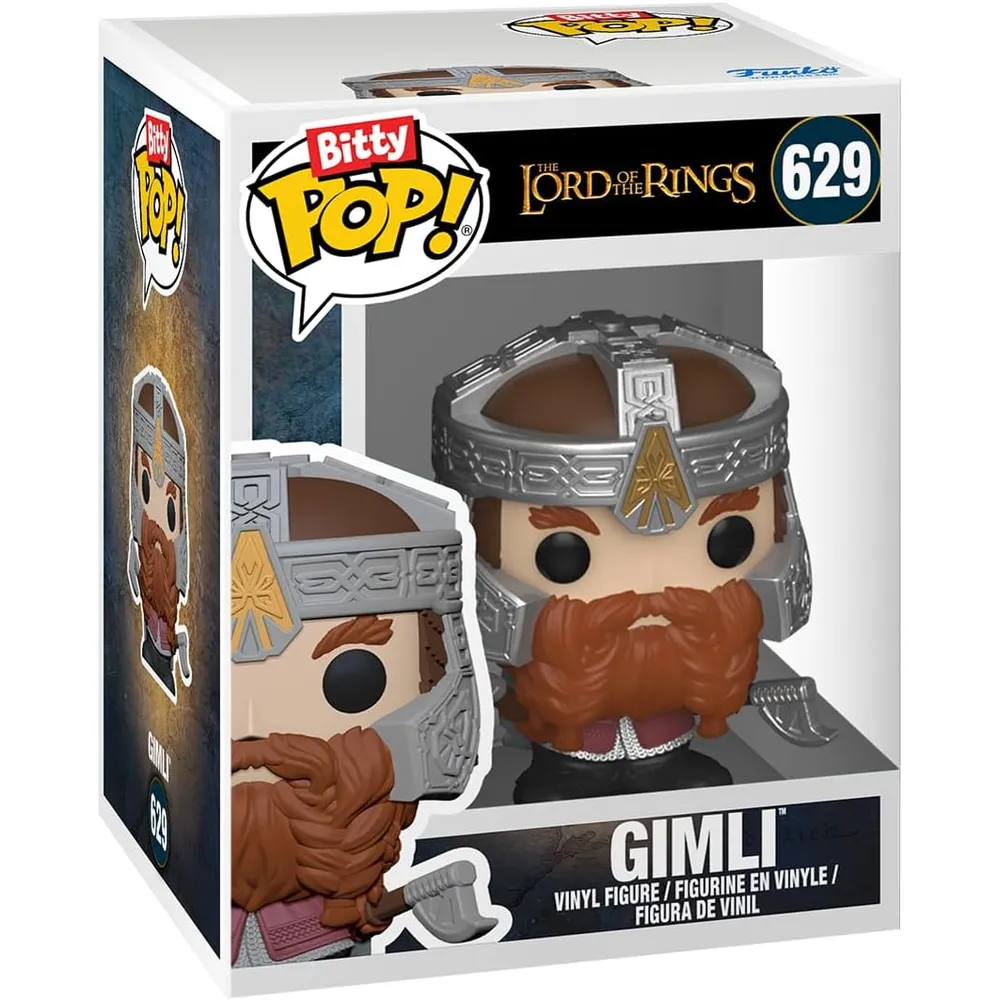 Funko Pop | Pack de 4 Bitty de El Señor de los Anillos (Galadriel, Legolas, Gimli y figura sorpresa)