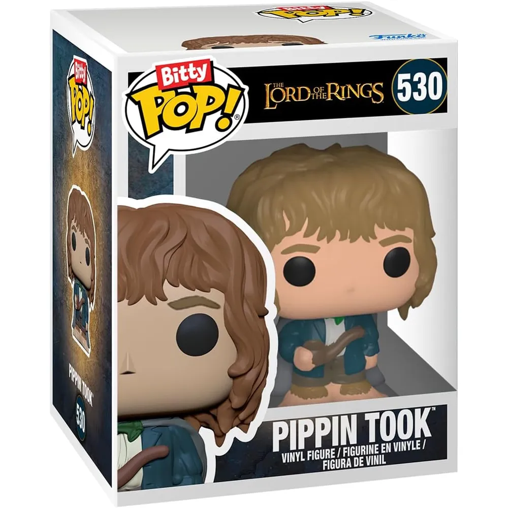 Funko Pop | Pack de 4 Bitty de El Señor de los Anillos (Samwise, Pippin, Merry y figura sorpresa)