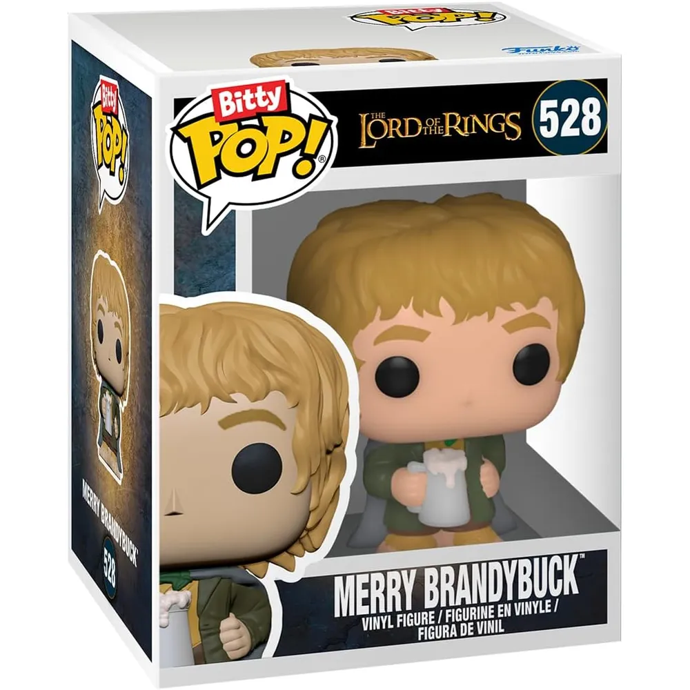 Funko Pop | Pack de 4 Bitty de El Señor de los Anillos (Samwise, Pippin, Merry y figura sorpresa)