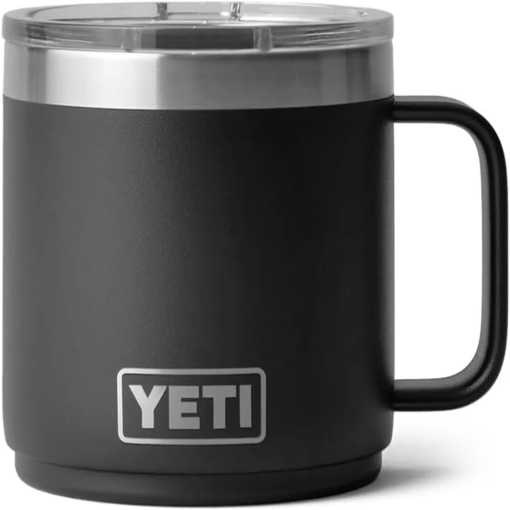 YETI Rambler Taza Apilable con Tapa Magslider de 14 oz | Negro