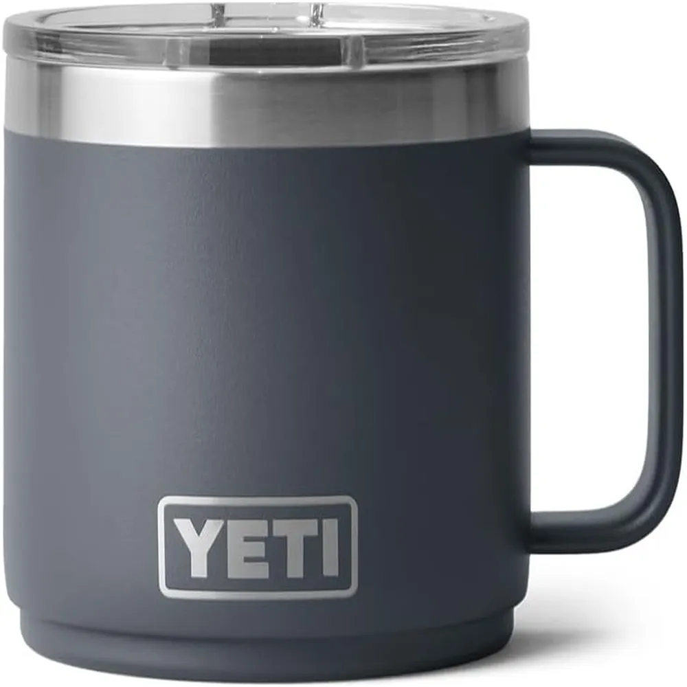 YETI Rambler Taza Apilable con Tapa Magslider de 14 oz | Gris
