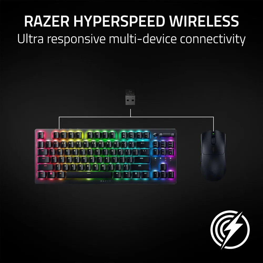 MOUSE INALÁMBRICO VIPER V3 HYPERSPEED RAZER | CLASSIC BLACK