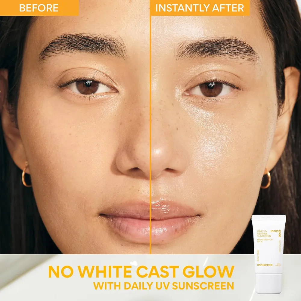 Protector solar facial Daily UV pack 2 Innisfree