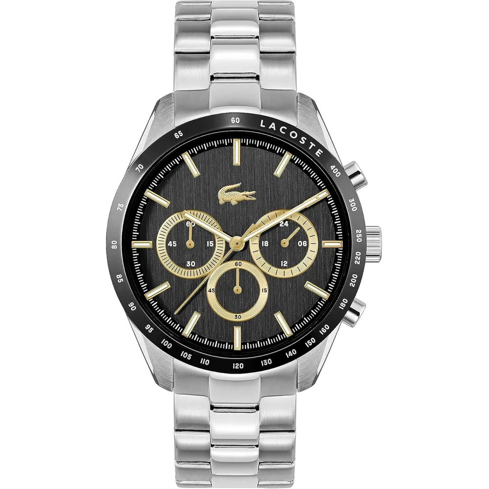 RELOJ LACOSTE 12.12 SCUBA CUARZO 43 MM HOMBRE - BLACK GOLD