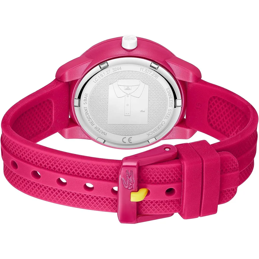 RELOJ LACOSTE MINI TENNIS CUARZO 35 MM NIÑO - PINK