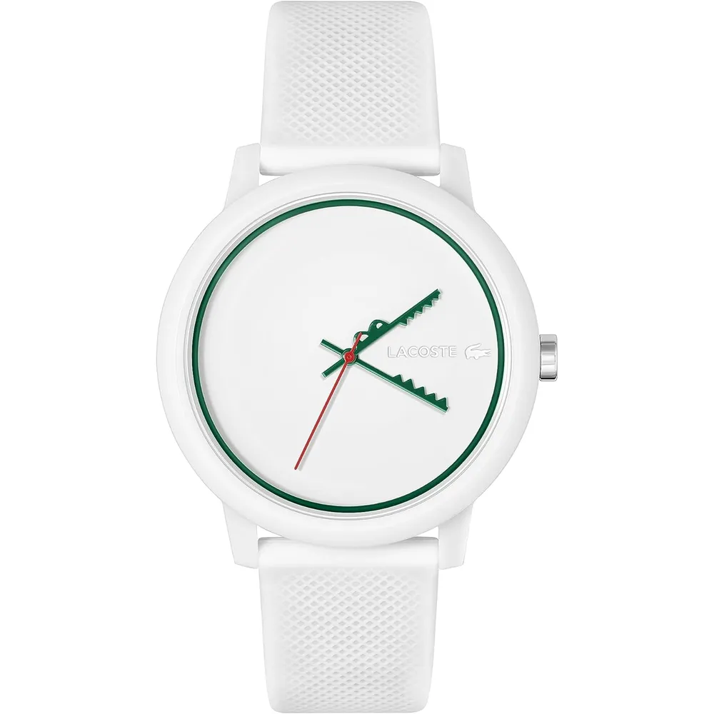RELOJ LACOSTE 12.12 CUARZO HOMBRE - WHITE CROCO HANDS