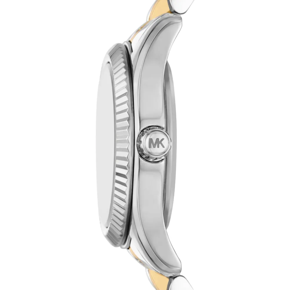 Michael Kors MK4739 reloj Lexington para mujer | 26 mm - Plata/Oro