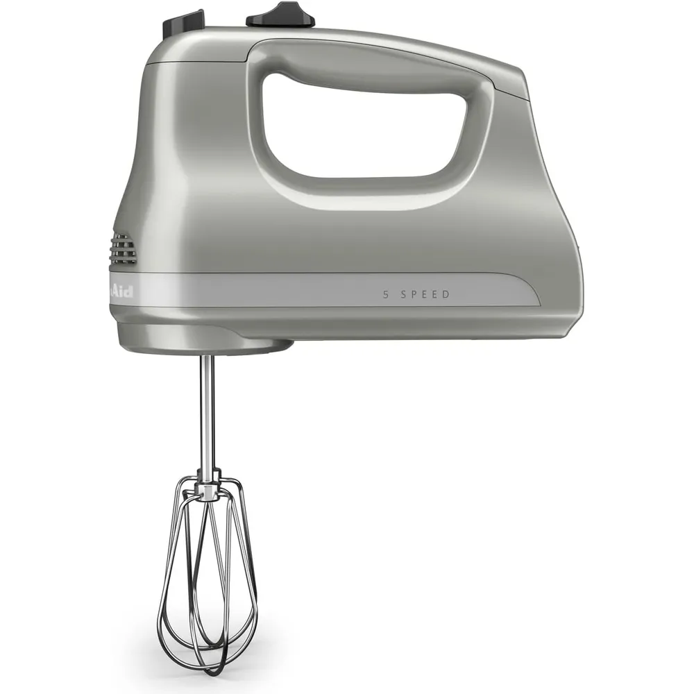 KITCHENAID KHM512, BATIDORA DE MANO ULTRA POTENTE 5 VELOCIDADES | PLATEADO