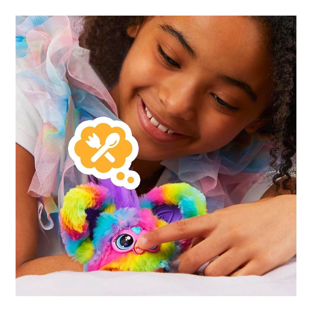 b0cfzql3dv_3.webp Furby Furblets Ray-Vee Mini Friend, Más de 45 Sonidos, Música Electrónica y Frases, Juguetes de Peluche para Niñas y Niños de 6 Años