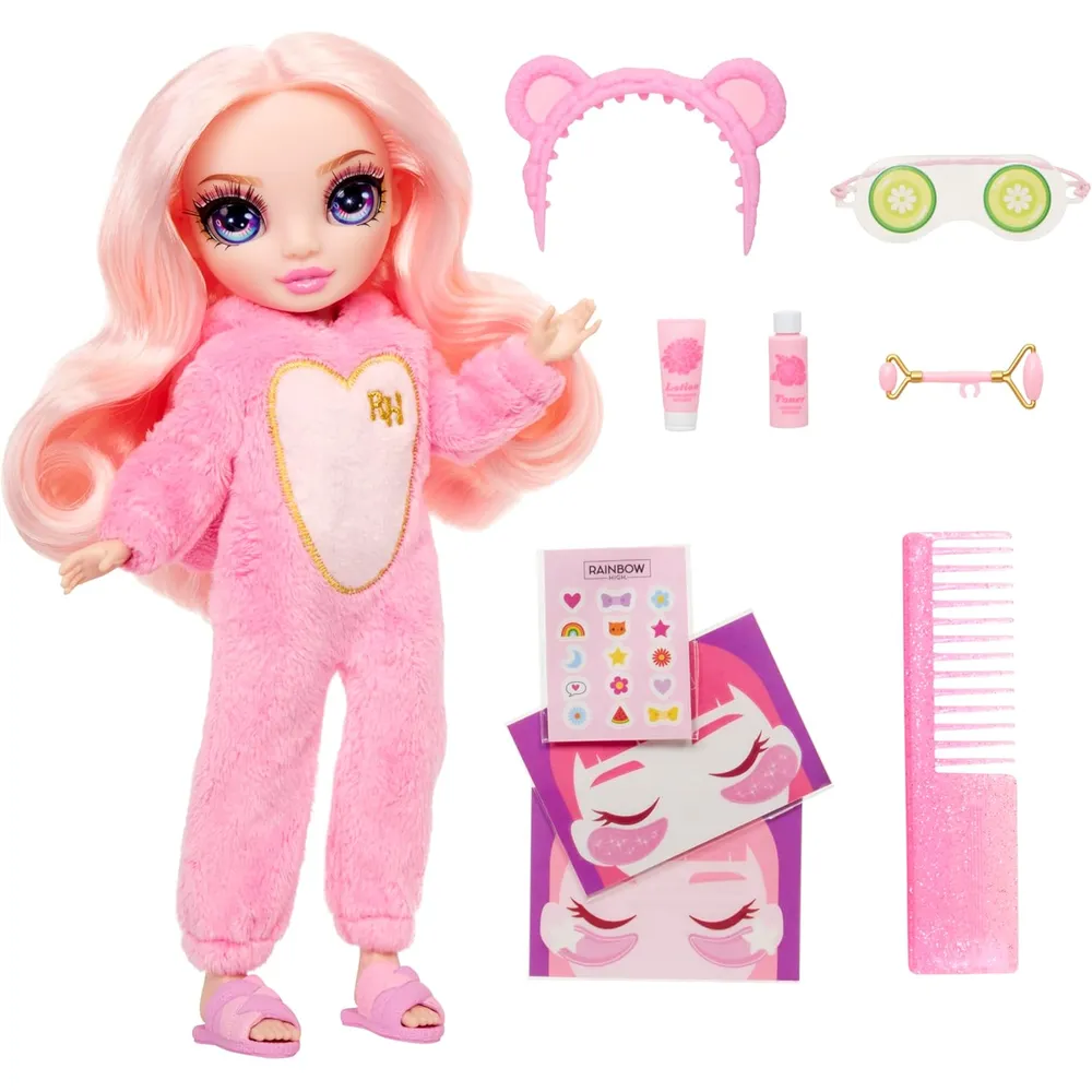 Rainbow High Jr. Pijama Party Bella muñeca