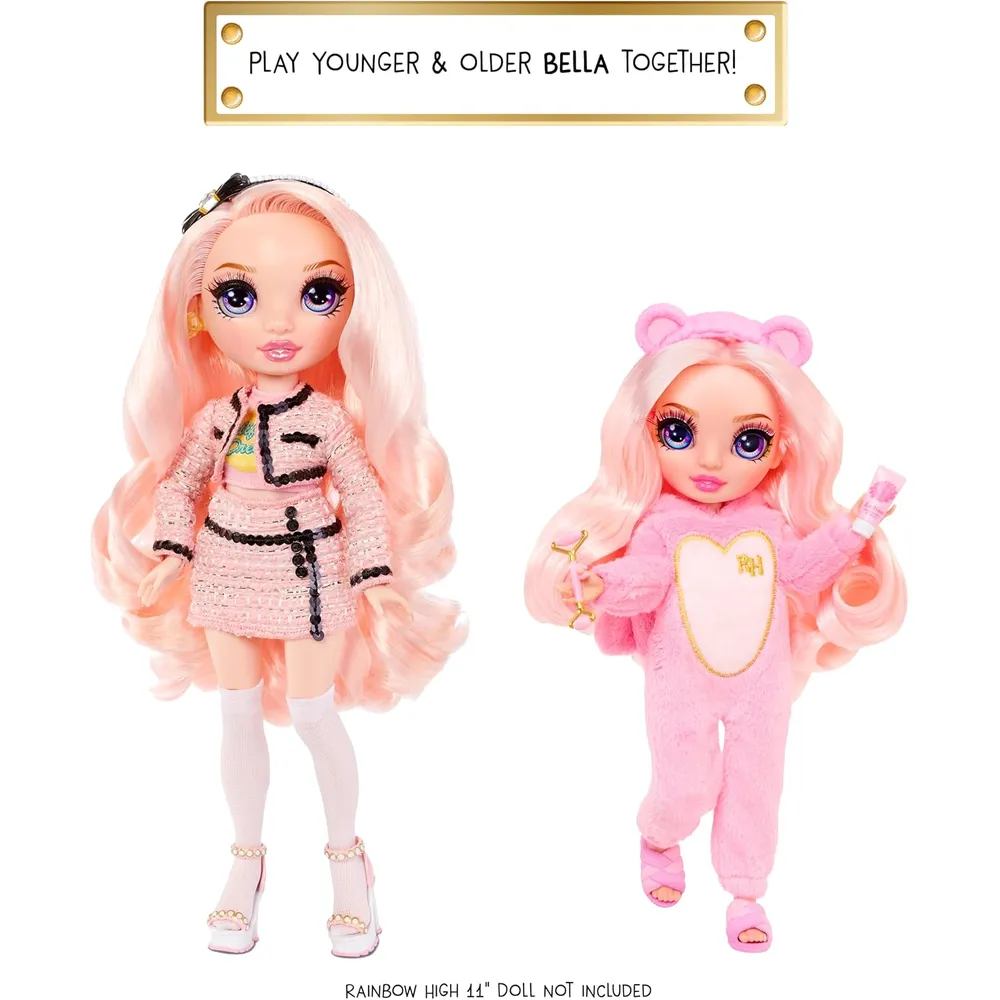 Rainbow High Jr. Pijama Party Bella muñeca