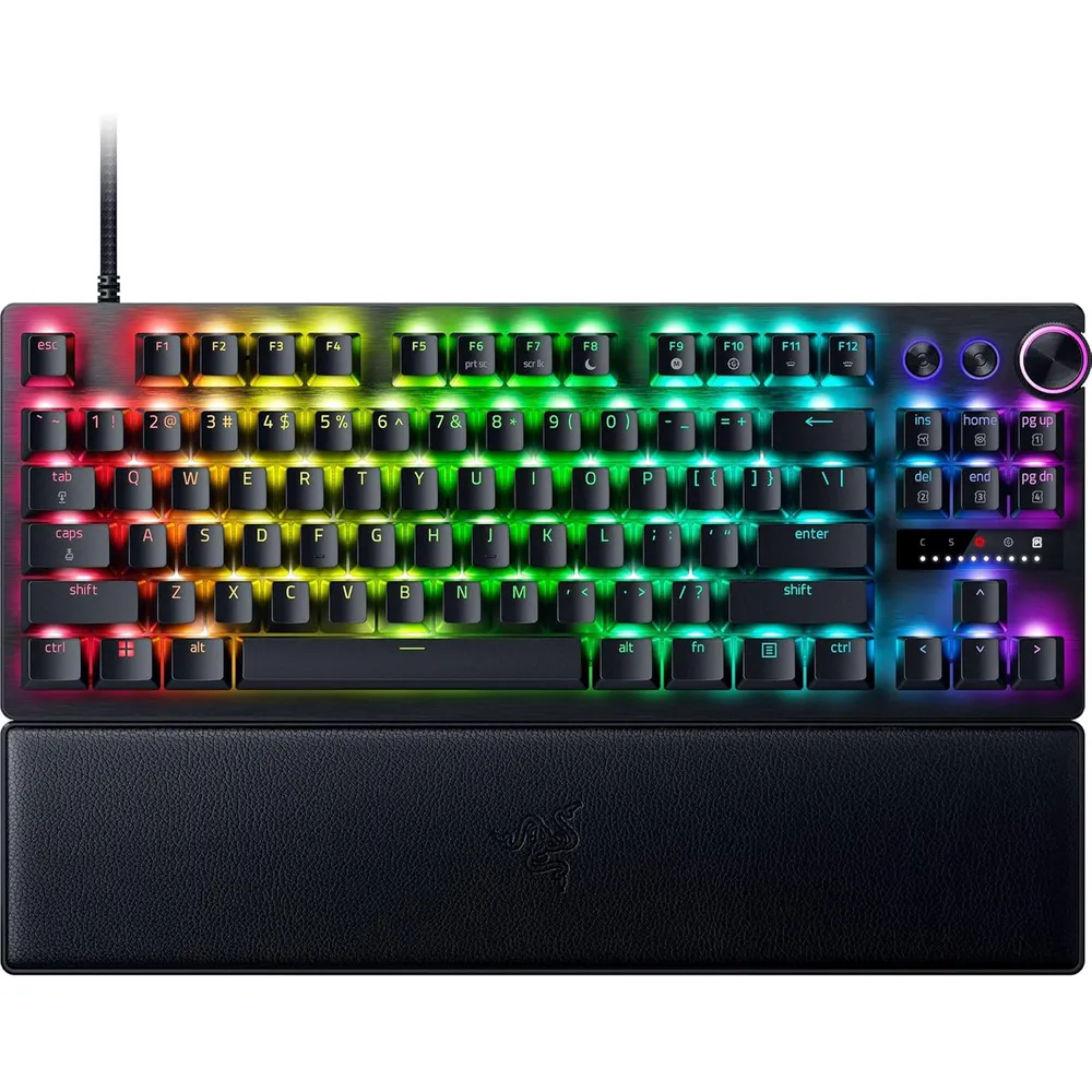 TECLADO ALÁMBRICO HUNTSMAN V3 PRO TKL 1000 HZ RAZER | NEGRO