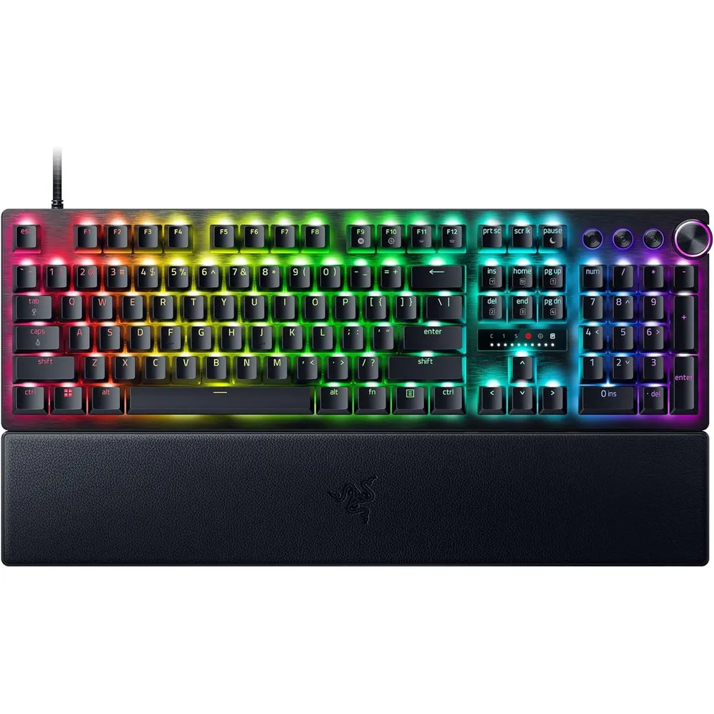 TECLADO ALÁMBRICO HUNTSMAN V3 PRO 1000 HZ RAZER | NEGRO