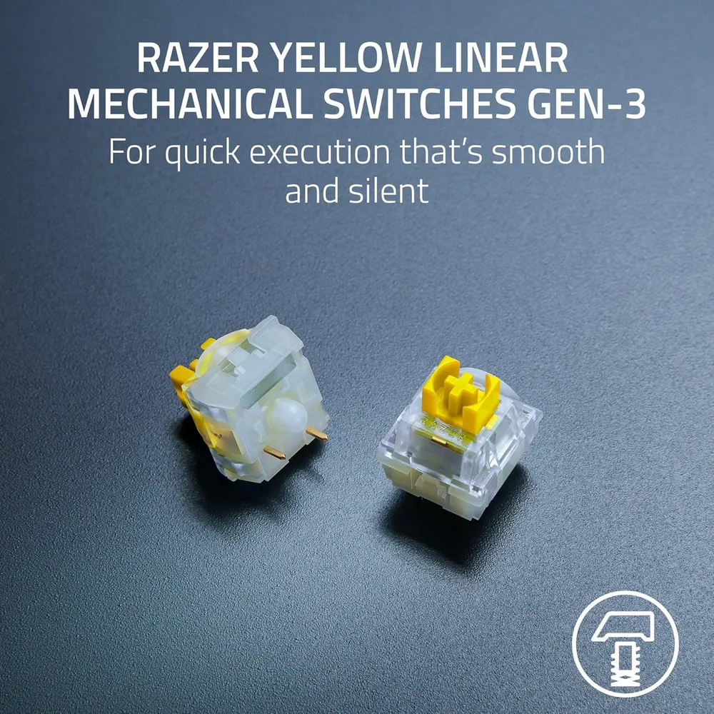 TECLADO ALÁMBRICO BLACKWIDOW V4 X RAZER