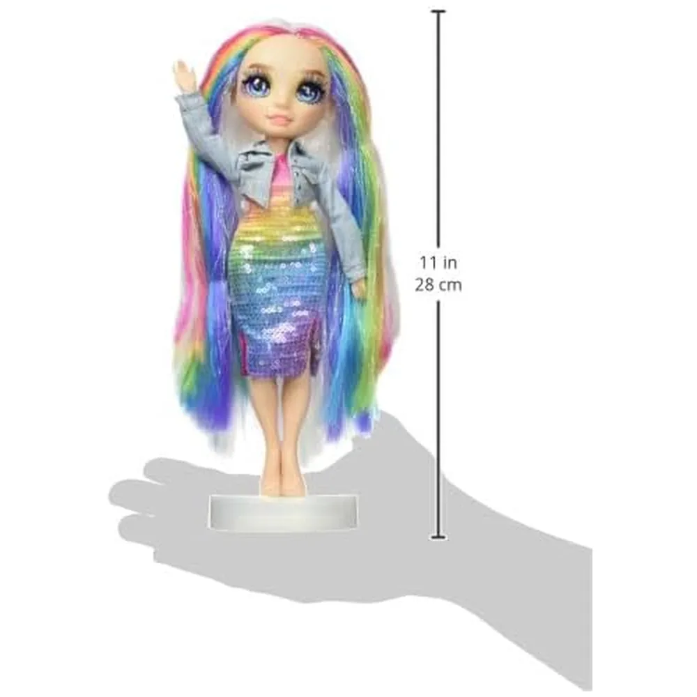 Rainbow High Amaya muñeca arcoíris con mascota