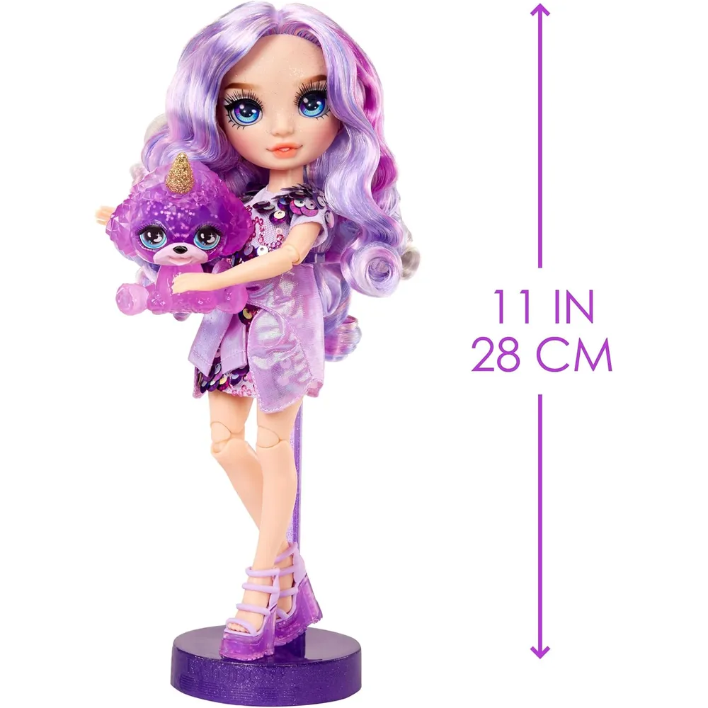 Rainbow High muñeca con mascota