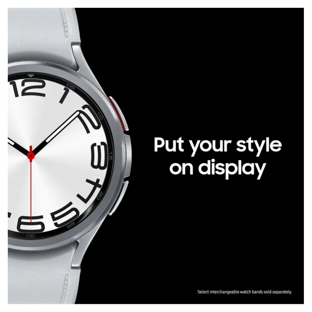 SMARTWATCH CELULAR GALAXY WATCH 6 SOLO BLUETOOTH | PLATEADO