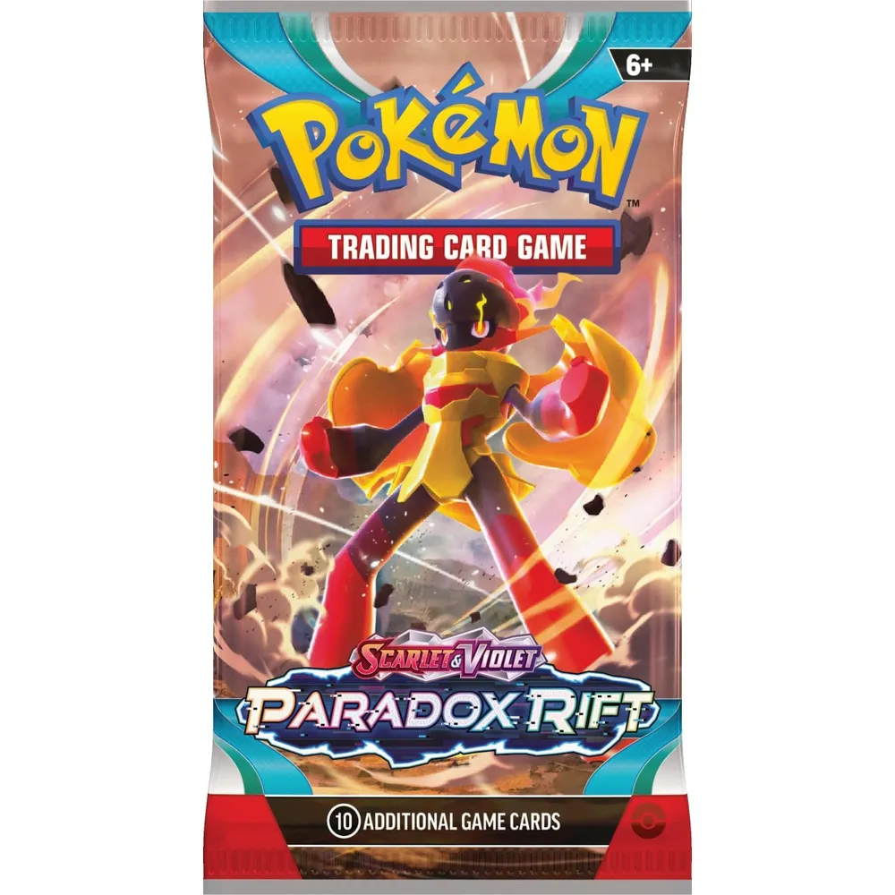 JUEGO DE CARTAS POKÉMON TCG SCARLET & VIOLET PARADOX RIFT BOOSTER PACK (INGLÉS)