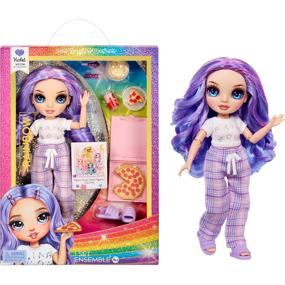 Rainbow High Jr. Pijama Party muñeca