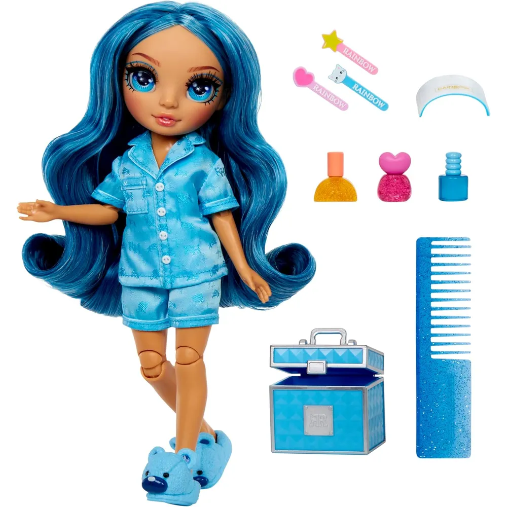 Rainbow High Jr. Pijama Party Skyler muñeca