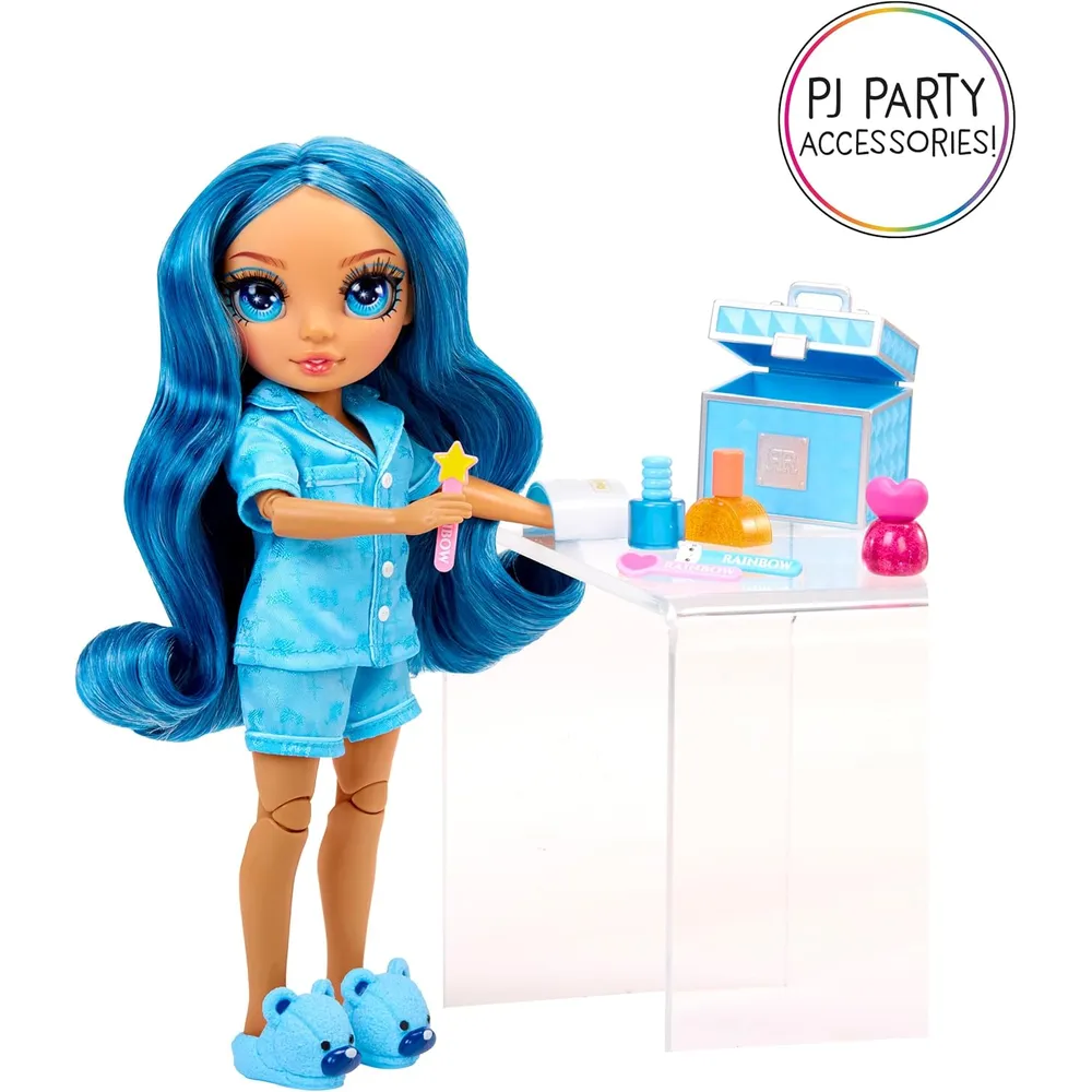 Rainbow High Jr. Pijama Party Skyler muñeca