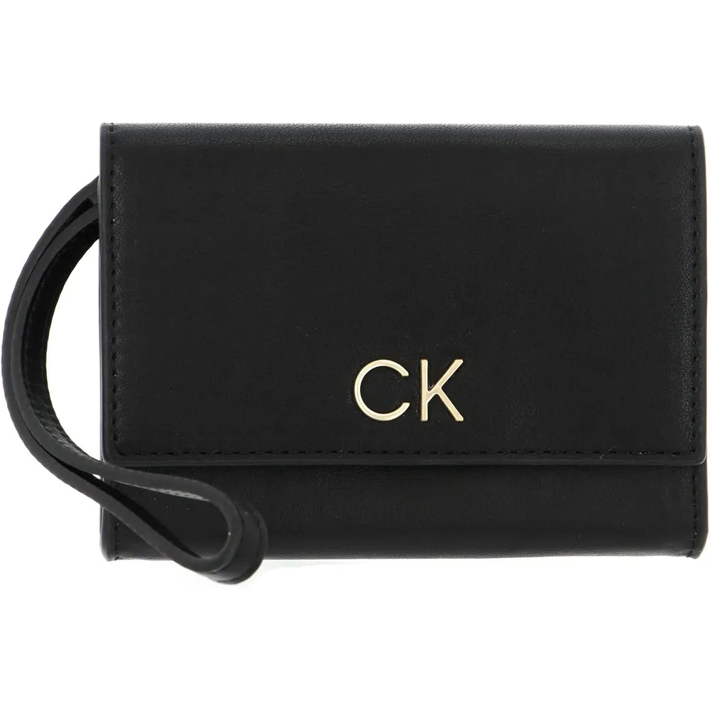 BILLETERA CALVIN KLEIN COMPACTA NEGRO MUJER