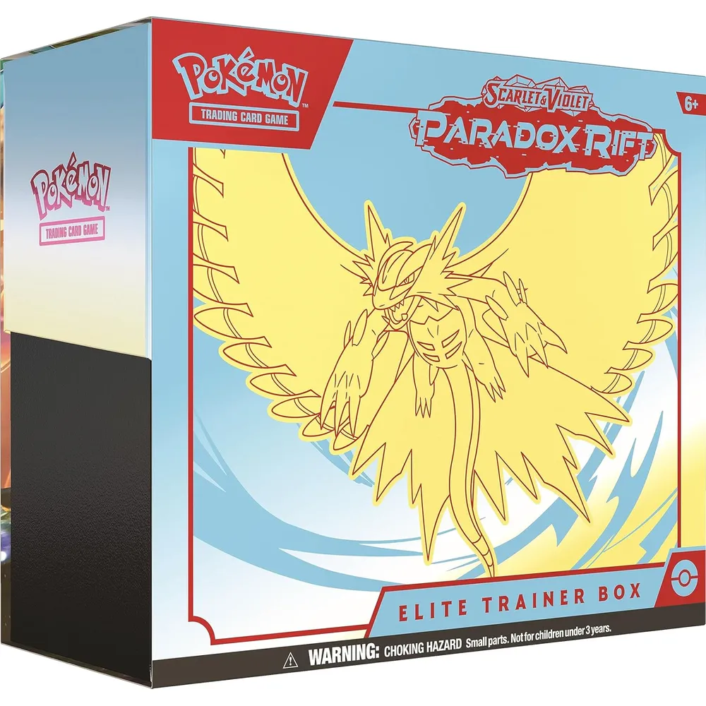 JUEGO DE CARTAS POKÉMON TCG SCARLET & VIOLET PARADOX RIFT ELITE TRAINER BOX (INGLÉS)