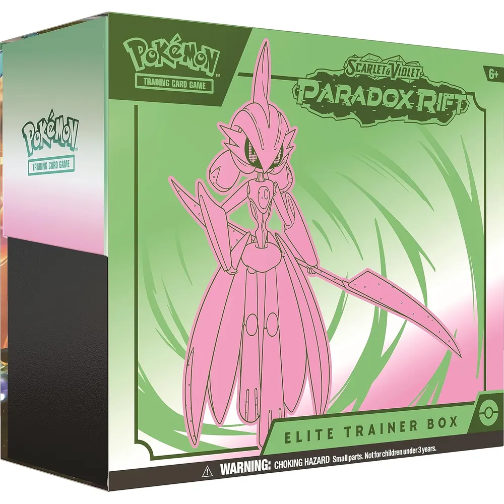 JUEGO DE CARTAS POKÉMON TCG SCARLET & VIOLET PARADOX RIFT ELITE TRAINER BOX (INGLÉS)