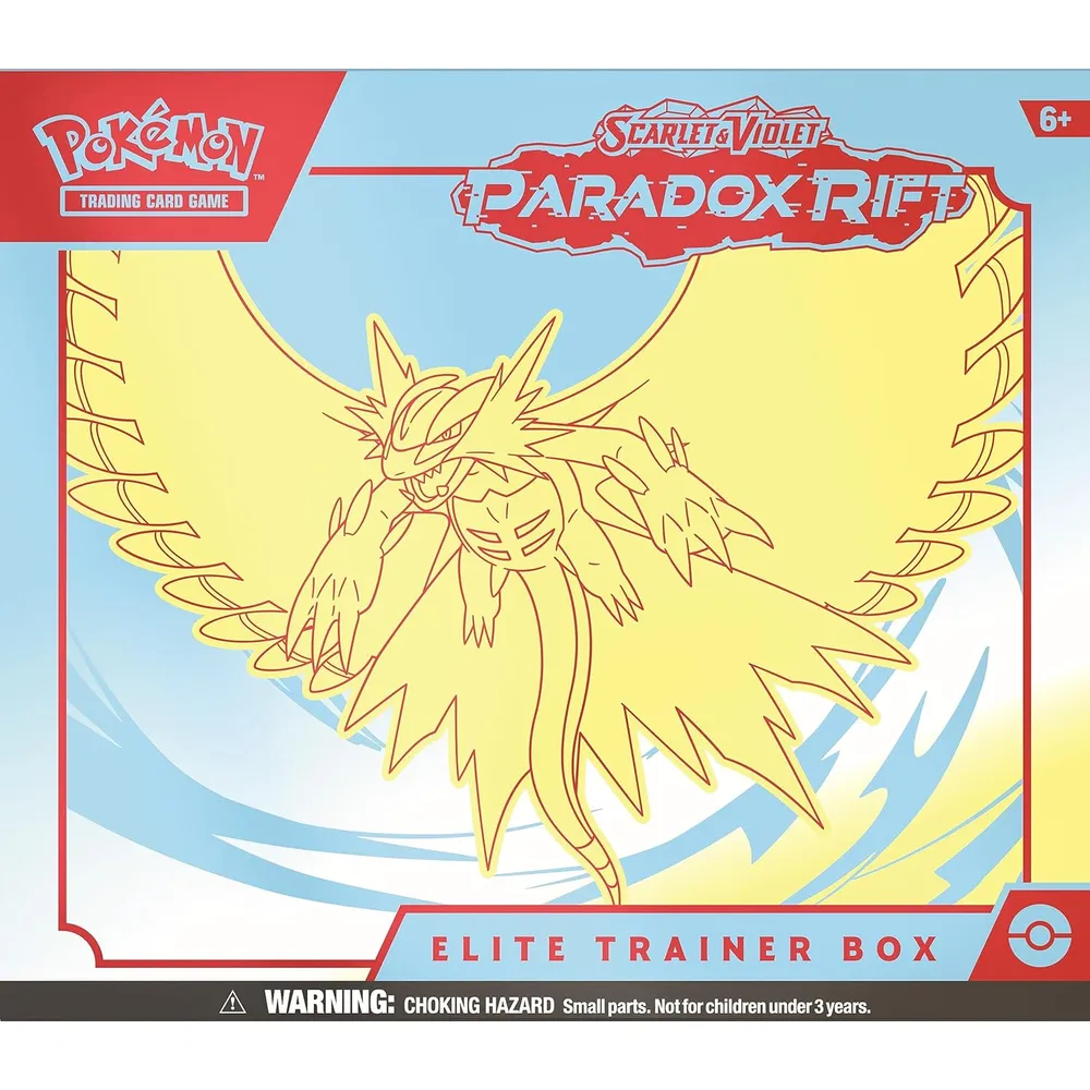 JUEGO DE CARTAS POKÉMON TCG SCARLET & VIOLET PARADOX RIFT ELITE TRAINER BOX (INGLÉS)
