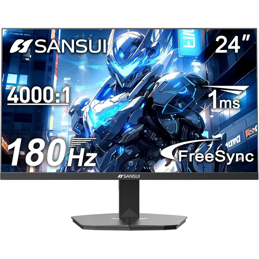 Sansui 24" FHD 180 Hz 1 ms DP/HDMI FPS/RTS FreeSync