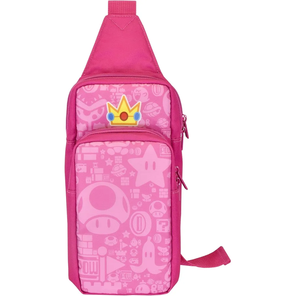 Hori Bolsa de Viaje Princesa Peach para Nintendo Switch