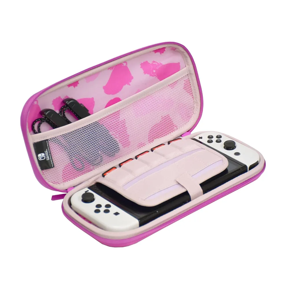 b0cggvmfgc_2_webp.webp Hori Estuche Premium Vault Princesa Peach para Nintendo Switch