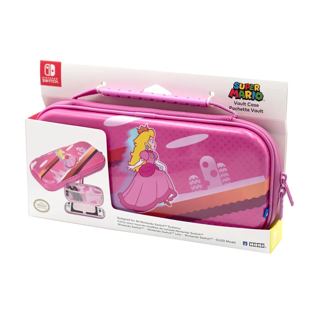 b0cggvmfgc_5_webp.webp Hori Estuche Premium Vault Princesa Peach para Nintendo Switch
