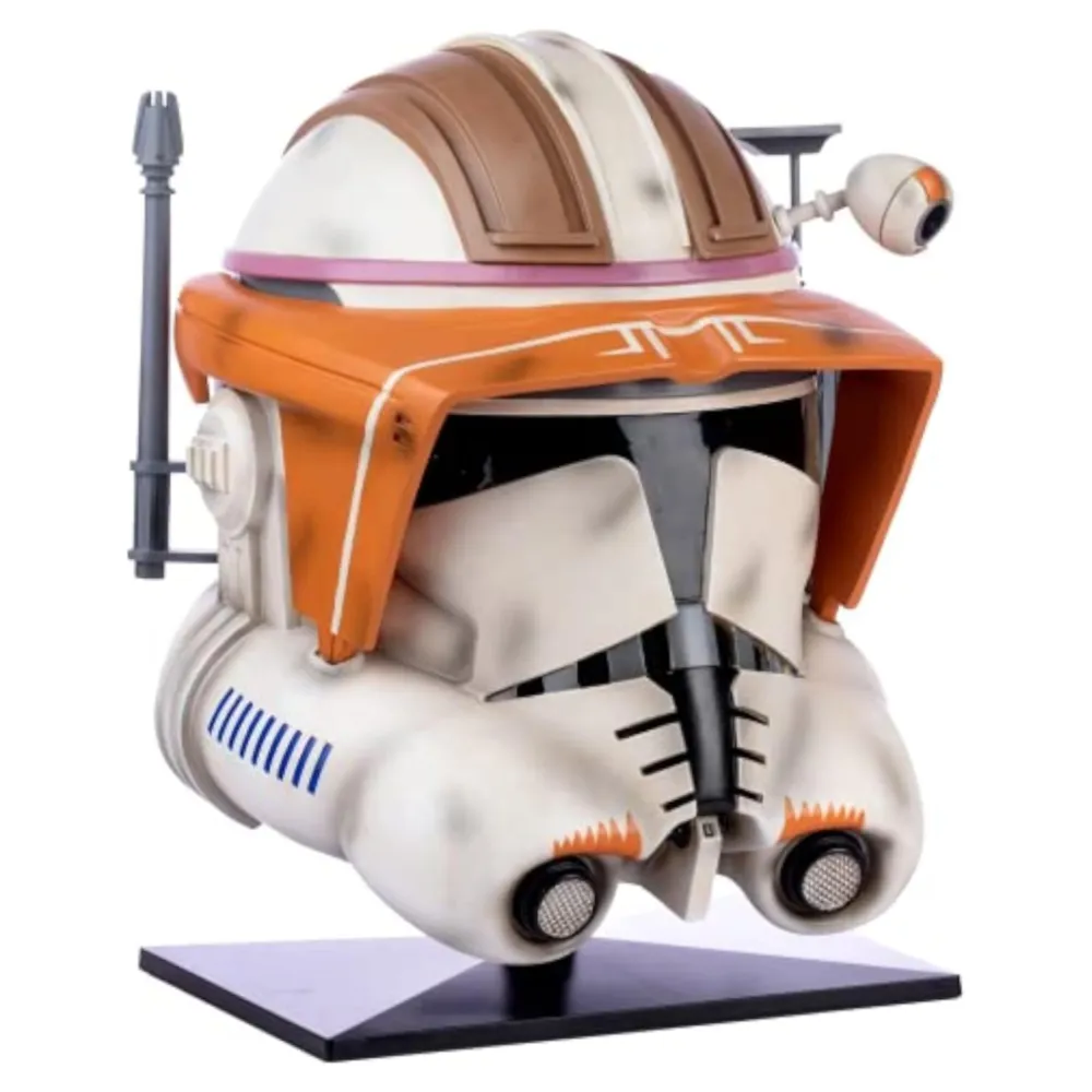 Casco de clon commander, disfraz de cosplay para halloween