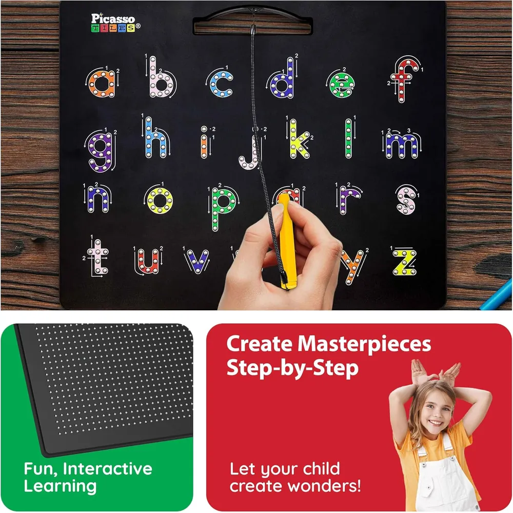 PIZARRA MAGNÉTICA 4 EN 1 PTB06 PACK 2 PICASSOTILES