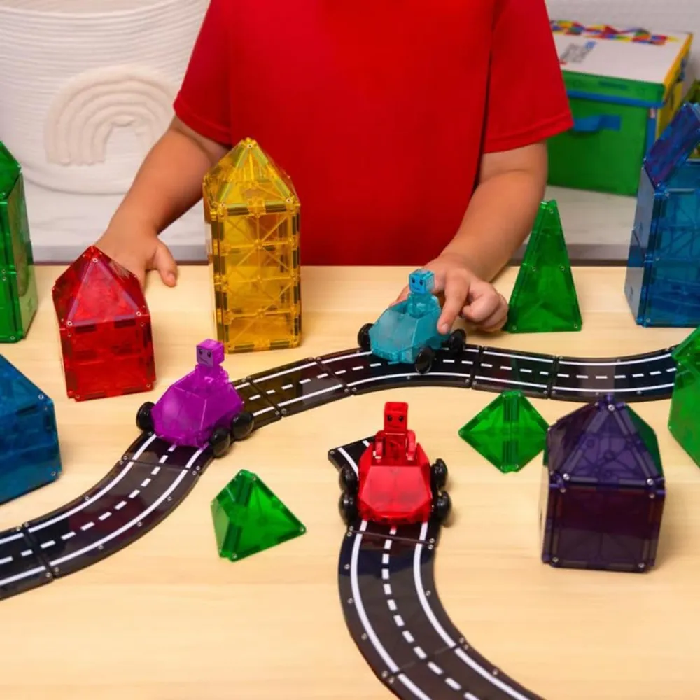 MAGNA-TILES - Dashers 6-piezas set de construcción magnético