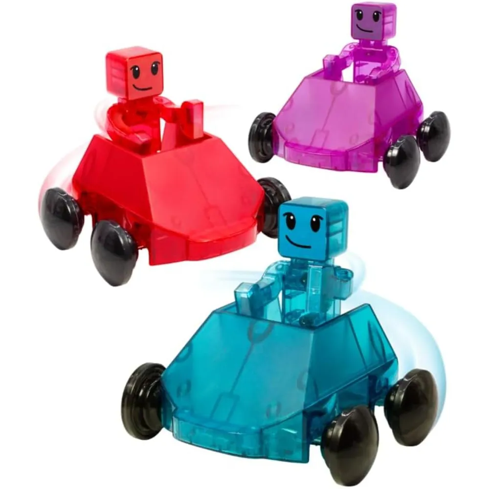 MAGNA-TILES - Dashers 6-piezas set de construcción magnético