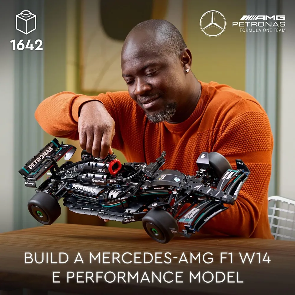Lego Technic Mercedes-AMG F1 W14 E Performance, coche de F1 para adultos